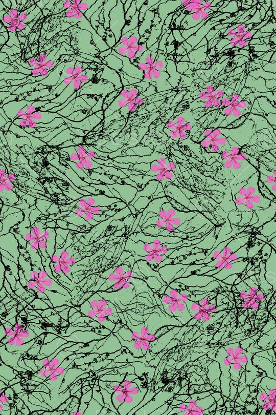 花朵印花华亿平台图片