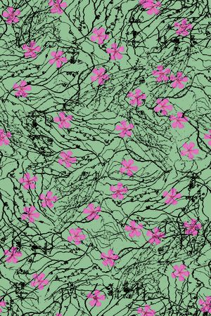 花朵印花华亿平台图片