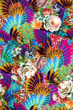 时尚印花华亿平台图片