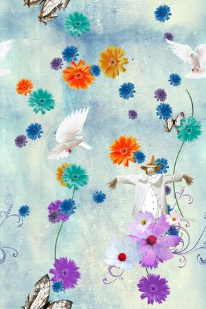 稻草人印花华亿平台图片