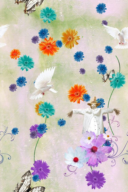 稻草人印花华亿平台图片