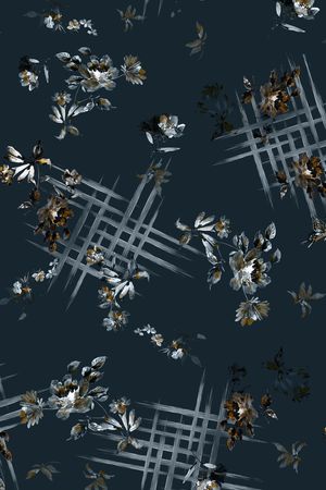 手绘印花华亿平台图片