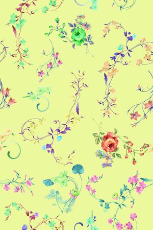 花藤印花华亿平台图片