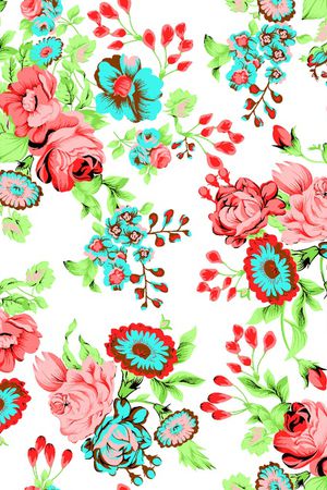 小碎花印花华亿平台图片