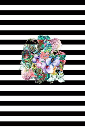 条纹印花华亿平台图片