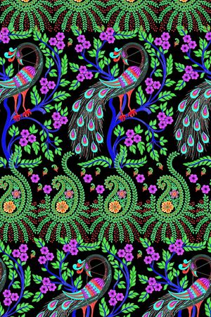 民族风印花华亿平台图片