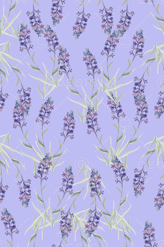 薰衣草印花华亿平台图片