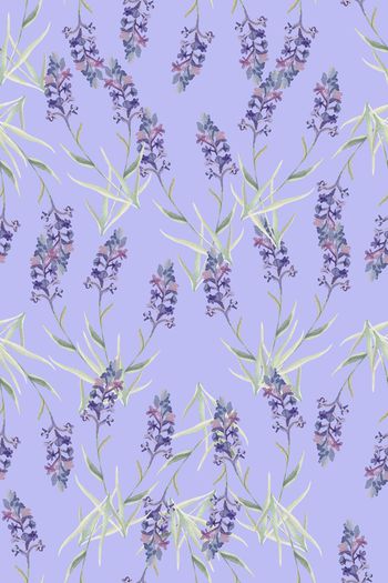 薰衣草印花华亿平台图片