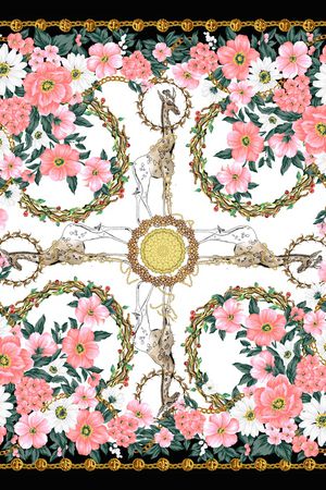 民族风印花华亿平台图片