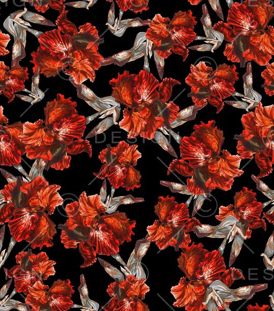 手绘印花华亿平台图片