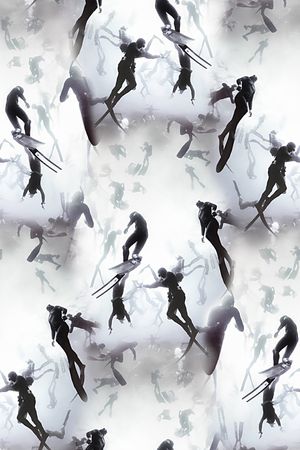 人物印花华亿平台图片