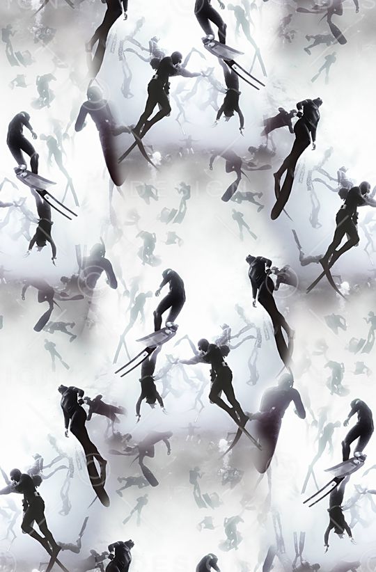 人物印花华亿平台图片