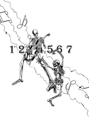 骷髅头印花华亿平台图片