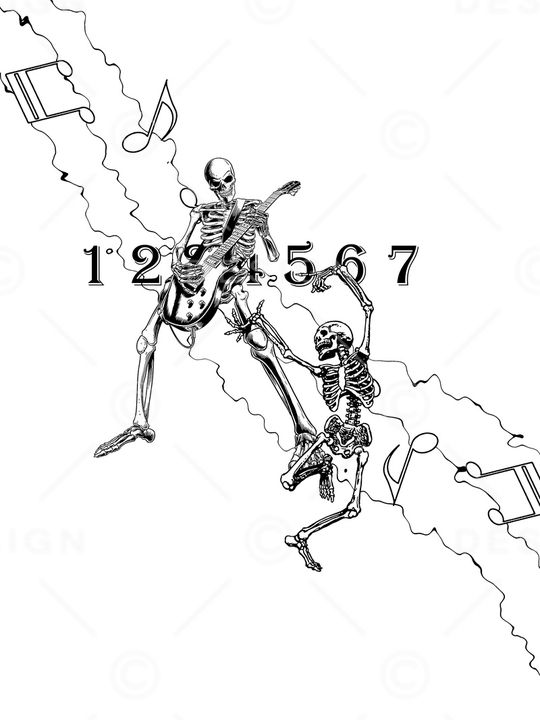 骷髅头印花华亿平台图片