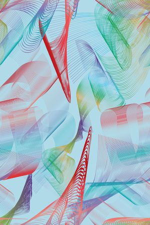 抽象印花华亿平台图片