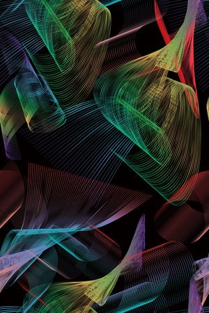 抽象印花华亿平台图片