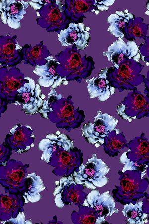 小碎花印花华亿平台图片