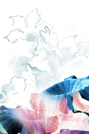 晕染印花华亿平台图片