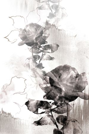 晕染印花华亿平台图片