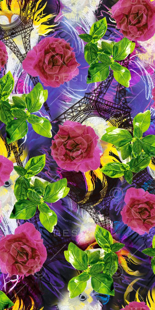 小碎花印花华亿平台图片