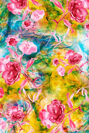 数码花印花华亿平台图片