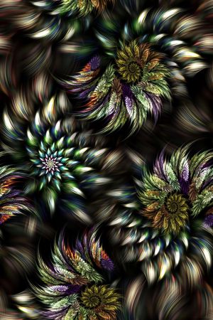 抽象印花华亿平台图片