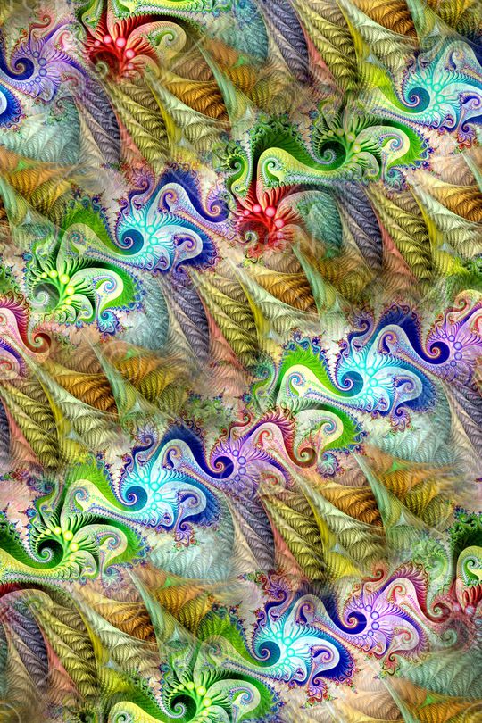 抽象印花华亿平台图片