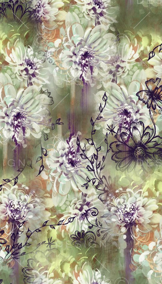 水彩印花华亿平台图片