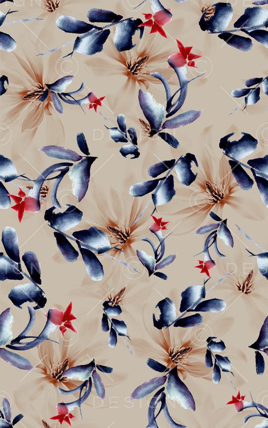 花朵印花华亿平台图片