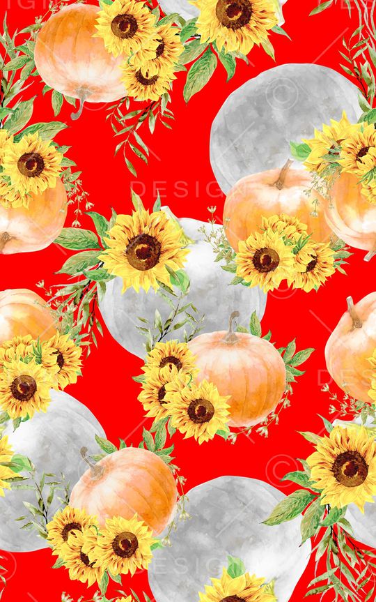 向日葵印花华亿平台图片