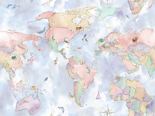 工笔画印花华亿平台图片