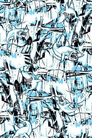 抽象纹理印花华亿平台图片