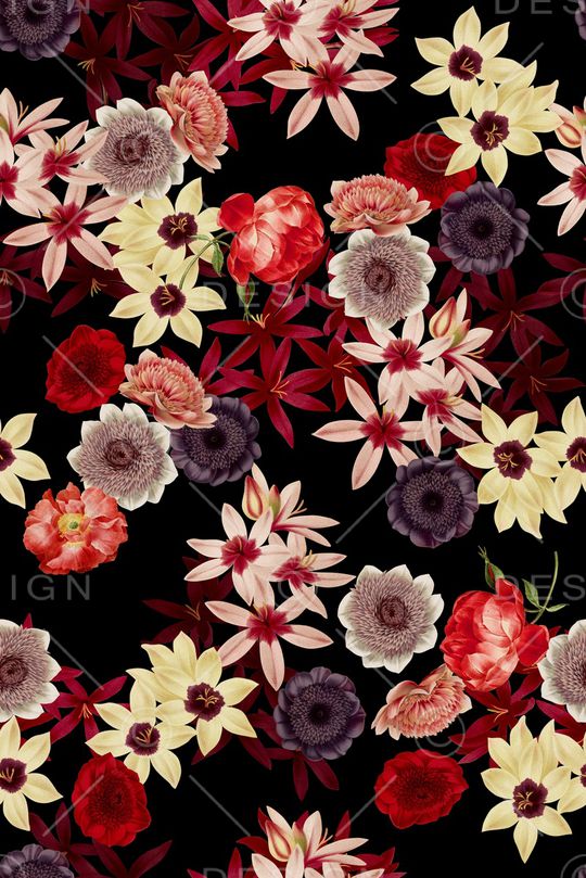 复古印花华亿平台图片