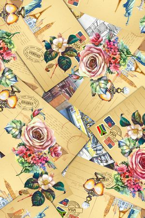 欧式印花华亿平台图片