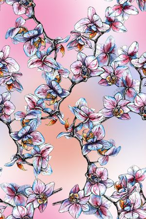 五彩印花华亿平台图片