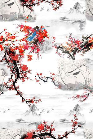 山水印花华亿平台图片