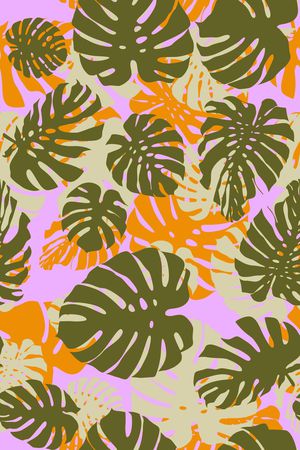 大叶子印花华亿平台图片