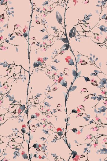 828109-水墨香云纱清爽梅花