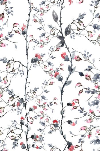 828111-水墨香云纱清爽梅花1