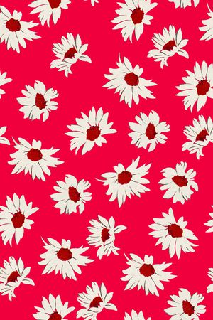 西瓜红印花华亿平台图片