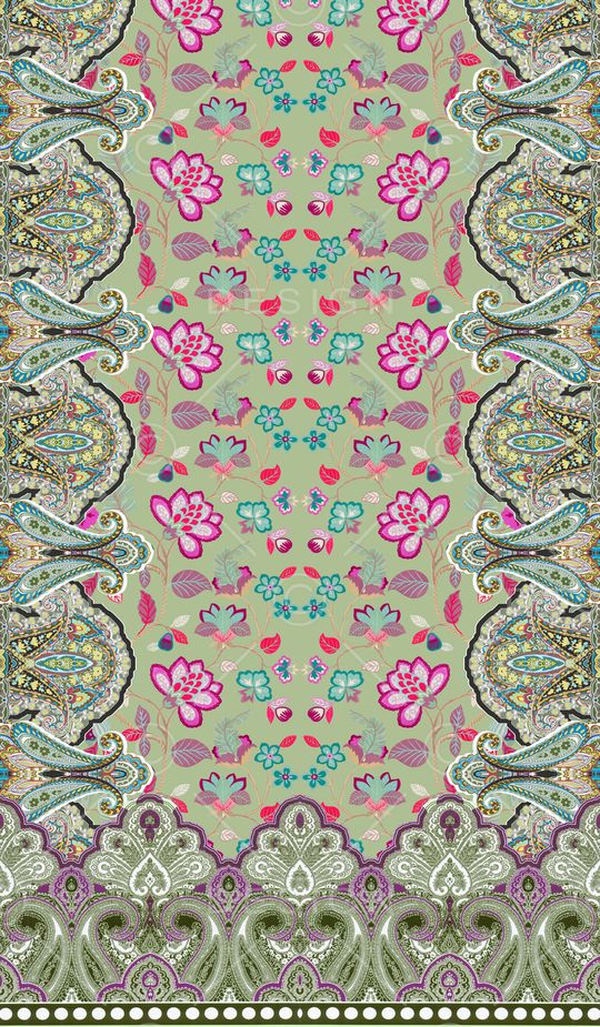 民族风印花华亿平台图片