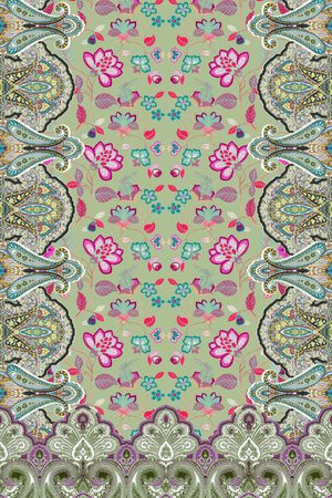 民族风印花华亿平台图片