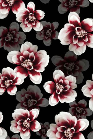 手绘印花华亿平台图片