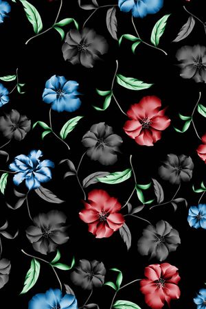 手绘印花华亿平台图片