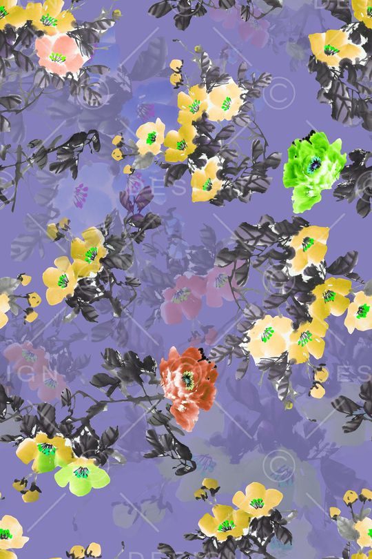 中国风印花华亿平台图片