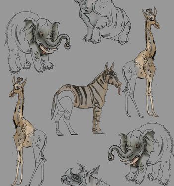 斑马印花华亿平台图片