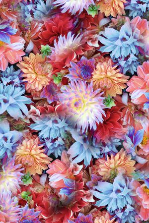 乱花印花华亿平台图片