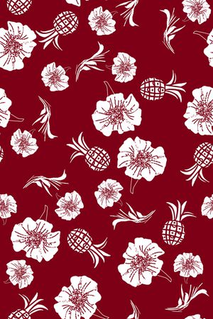 花朵印花华亿平台图片