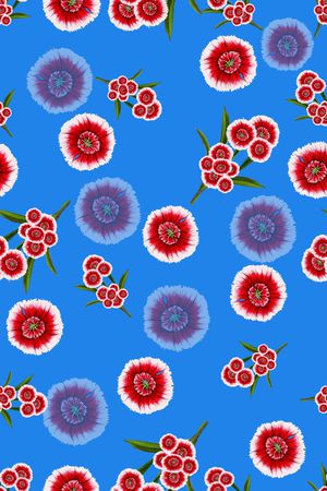 碎花印花华亿平台图片