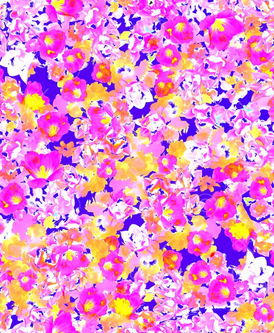 花朵印花华亿平台图片